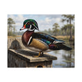 Wood Duck Jigsaw Puzzle with Tin — 500-Piece Nature Puzzle Gift